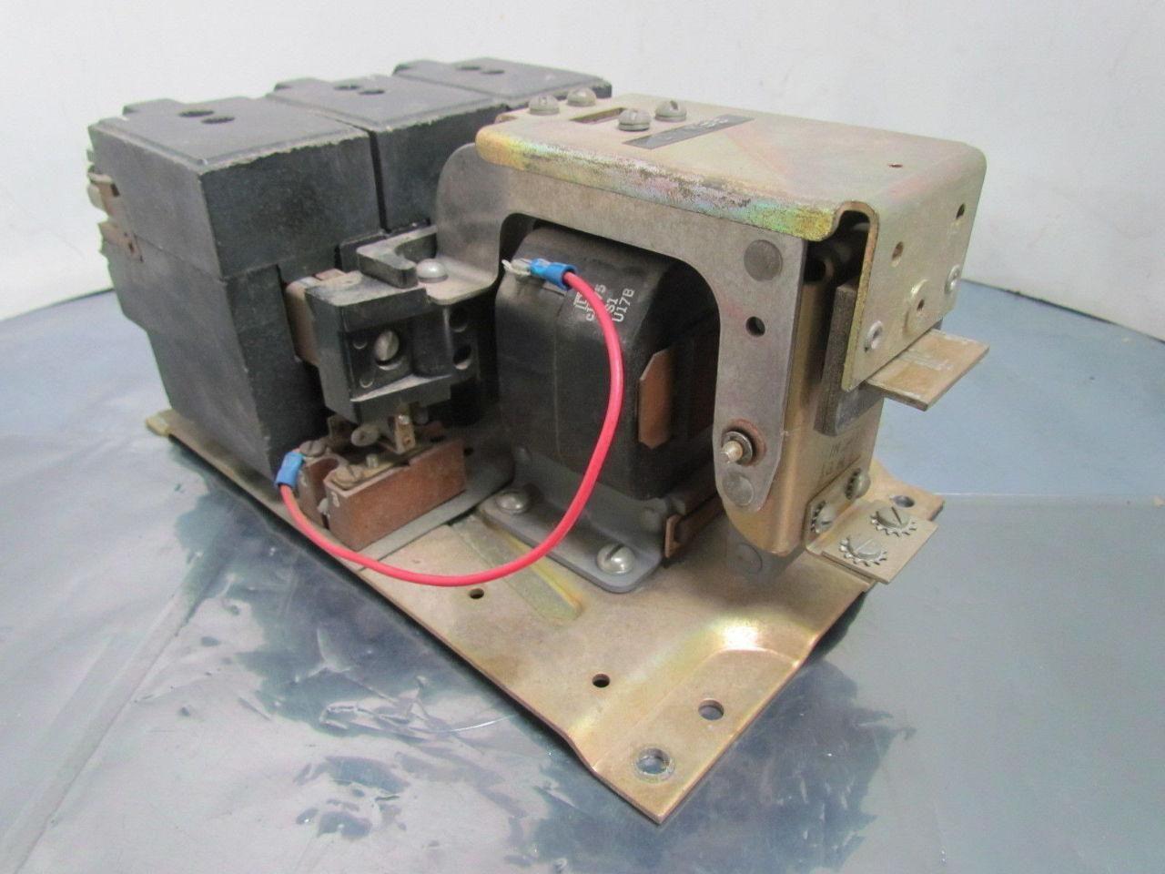 Square D C1775 S1U17B Motor Starter Contactor 3-Pole 110/115V Coil