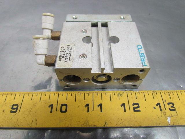 Festo Pneumatic Guided Drive Double Acting Air Cylinder 12mm Bore 10mm Stroke
