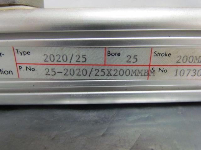 Hoerbiger Origa 25-2020Pneumatic Rodless Cylinder Slide 25mm Bore 200mm Stroke