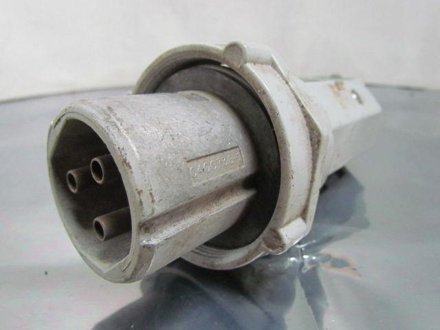 Arktite Connector Plug 30A 600VAC 250VDC 3 Pole 3 Wire Pin + Sleeve Type Male