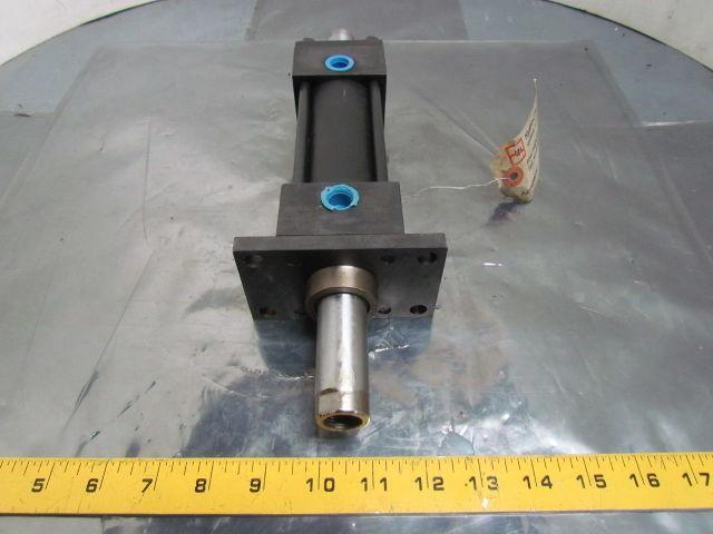 R5FD-2X3-B-1-4-N-N-N-1-1-X Pneumatic Air Cylinder 2" Bore 3" Stroke Double Rod