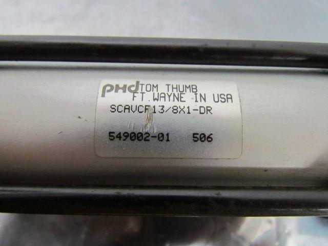 PHD SCAVCF13/8X1-DR Pneumatic Air Cylinder 1-3/8" Bore 1" Stroke Spring Return
