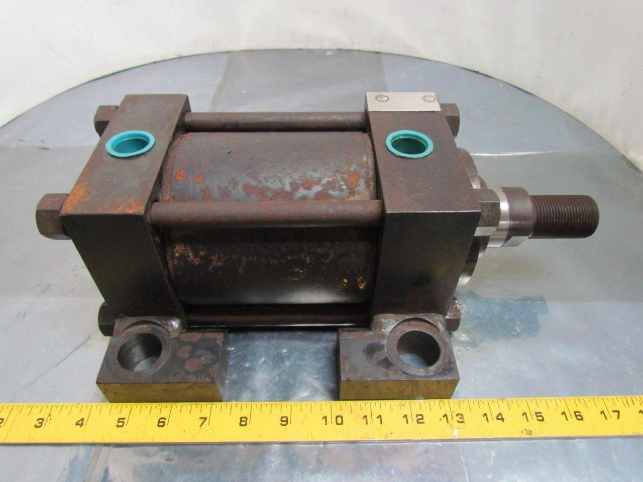 Hydro-Line N2A-4X3 Hydraulic Cylinder 4" Bore 3" Stroke Side Lug Mount