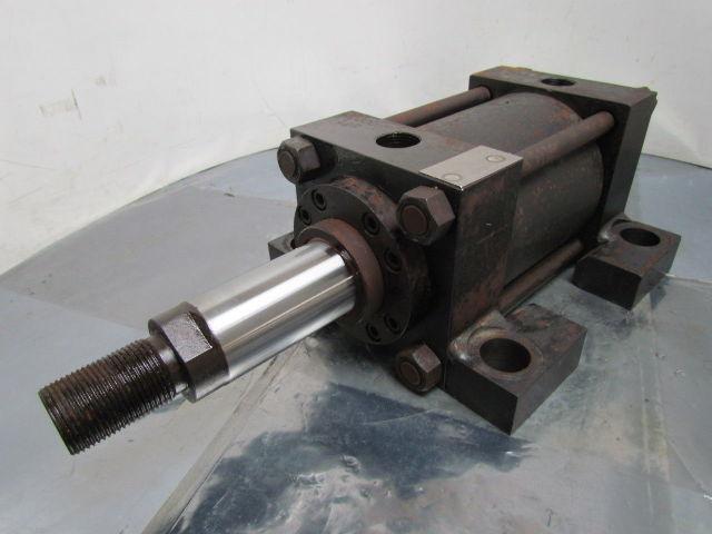 Hydro-Line N2A-4X3 Hydraulic Cylinder 4" Bore 3" Stroke Side Lug Mount