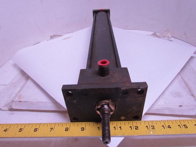 Parker J2AU142AC Pneumatic Air Cylinder 2-1/2" Bore 17" Stroke Series 2A