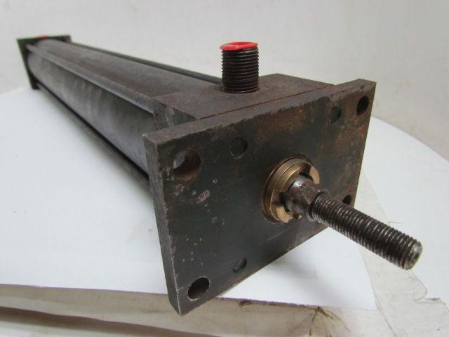 Parker J2AU142AC Pneumatic Air Cylinder 2-1/2" Bore 17" Stroke Series 2A