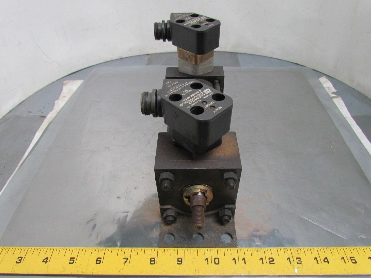 Parker CCB2AUS14AC Pneumatic Air Cylinder 2-1/2" Bore 3" Stroke w/Sensors
