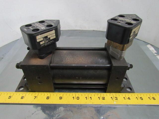 Parker CCB2AUS14AC Pneumatic Air Cylinder 2-1/2" Bore 3" Stroke w/Sensors