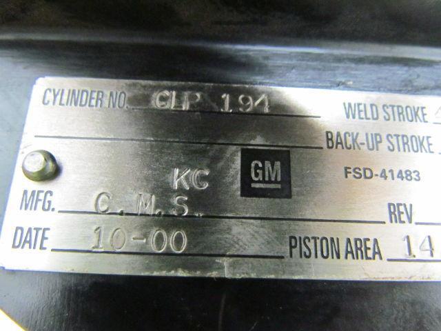 C.M. Smillie CLP-194 Hydraulic Cylinder 4-1/4" Bore 4" Stroke Clevis Mount