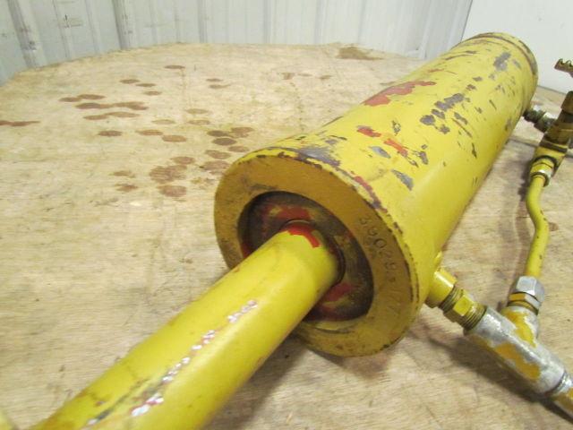 Hydraulic Cylinder 5" Bore 13" Stroke Welded Steel Body Extended Rod Clevis