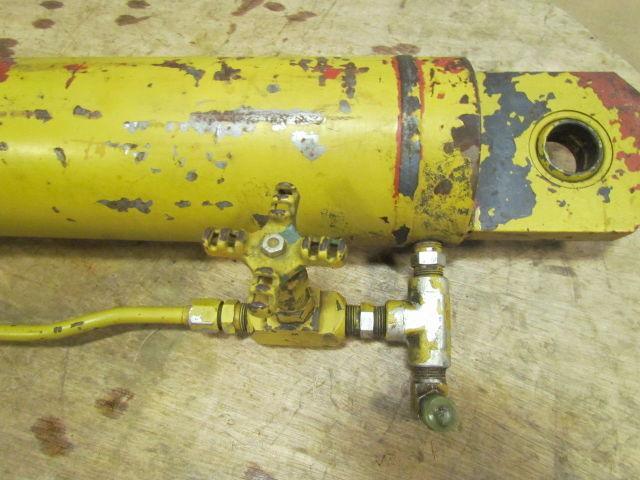Hydraulic Cylinder 5" Bore 13" Stroke Welded Steel Body Extended Rod Clevis
