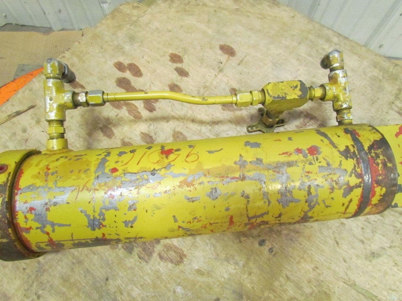Hydraulic Cylinder 5" Bore 13" Stroke Welded Steel Body Extended Rod Clevis