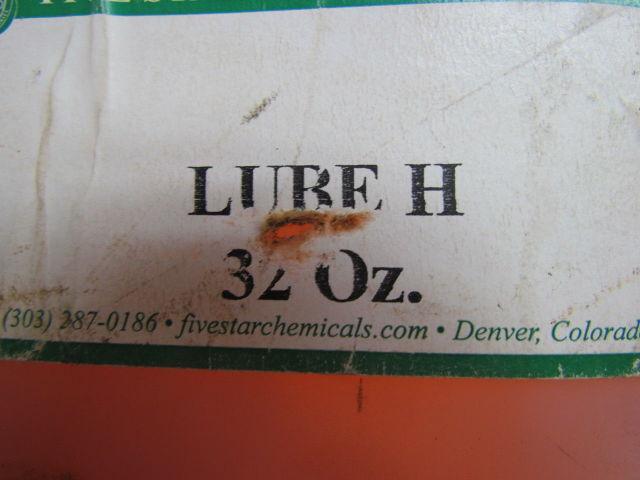 Five Star Chemical Lube-H Lube-S Conveyor Lubricant 32oz 2-Bottles