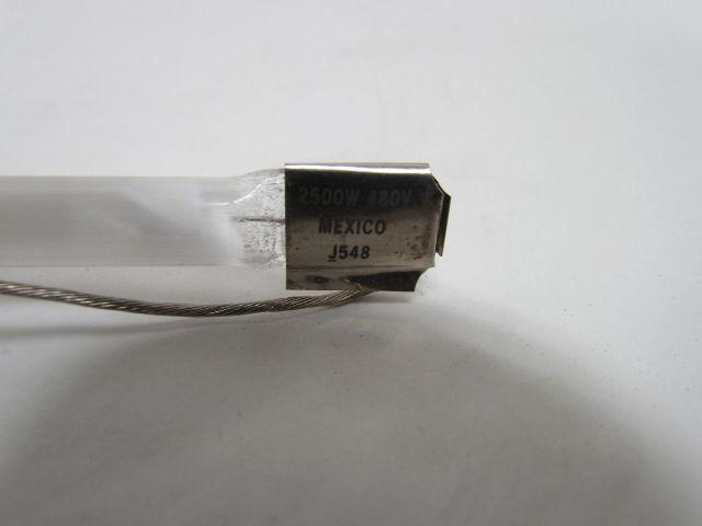 Sylvania J548 Quartz Infrared Lamp 2500W 480V 28-7/8" Long Heat Light Bulb
