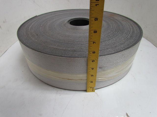 Impression Top Package Handling Conveyor Belt 5"x200' Long 0.10" Thick Black