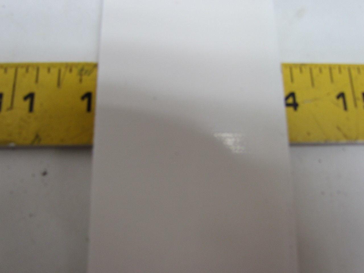 Multi Purpose Rubber Conveyor Belt 2"x100' Long 0.10" Thick White