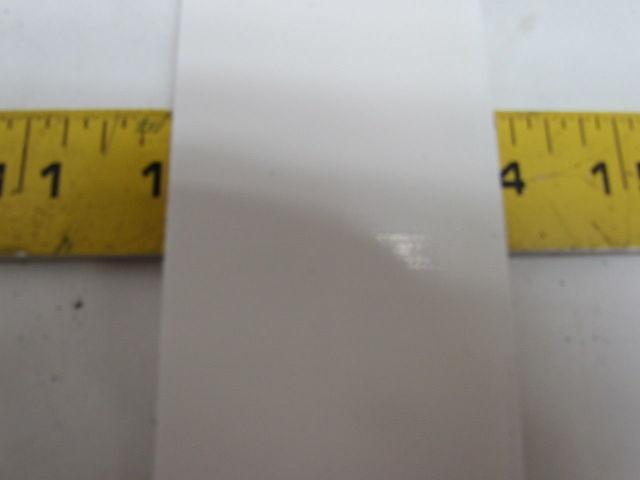 Multi Purpose Rubber Conveyor Belt 2"x100' Long 0.10" Thick White
