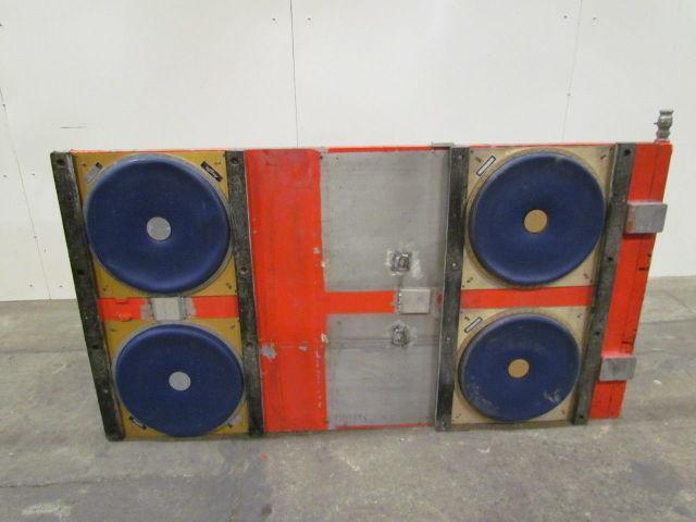 Aerogo 33"x59" Air Bearing Caster-Pallet-Dolly-Skate-Rigging System 7.5 Ton Cap