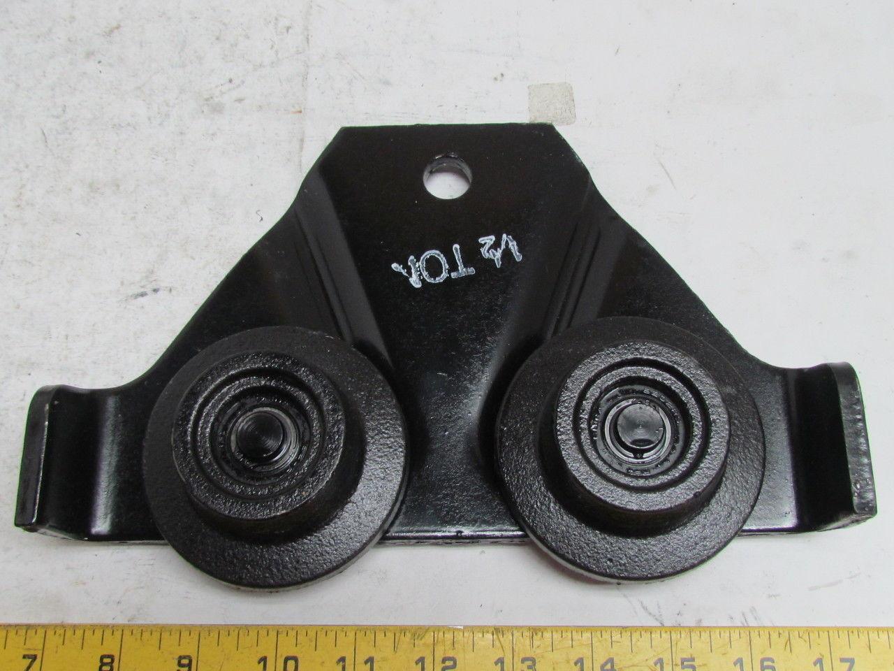 Dayton 3TP83A 1/2 Ton Ball Bearing Hoist Trolley 2-5/8-8" Beam 36"Min Radius NIB