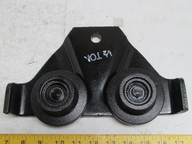 Dayton 3TP83A 1/2 Ton Ball Bearing Hoist Trolley 2-5/8-8" Beam 36"Min Radius NIB