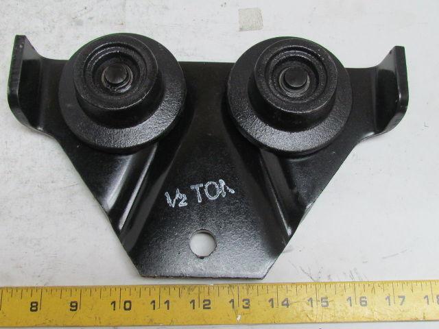 Dayton 3TP83A 1/2 Ton Ball Bearing Hoist Trolley 2-5/8-8" Beam 36"Min Radius NIB