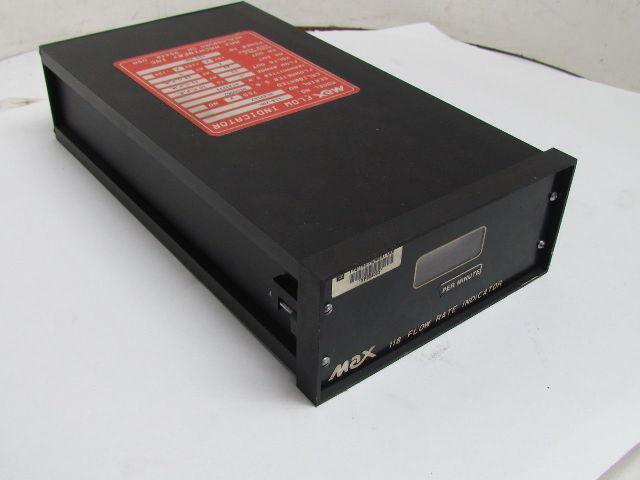 MAX Machinery 118-205 Flow Indicator .1 to 10 GPM