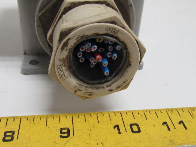 32-Pin Female Double Insert Connector Plug Side Entry Housing Single Lever Cover