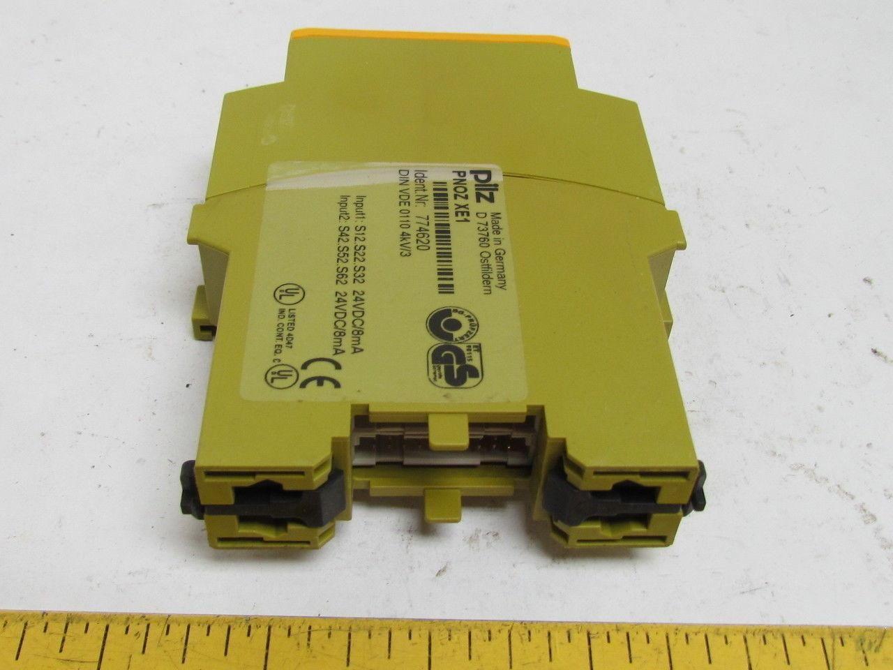Pilz PNOZ XE1 774620 Safety Relay Expander Unit 24VDC