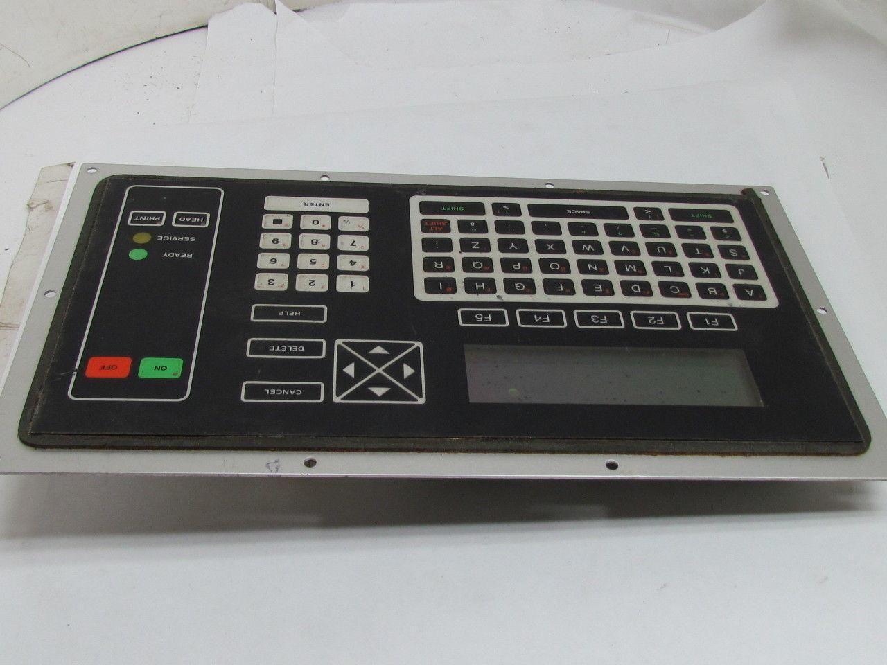 607-I Printing Operator Interface Control Optrex MDK311V-0 Display PWB633A