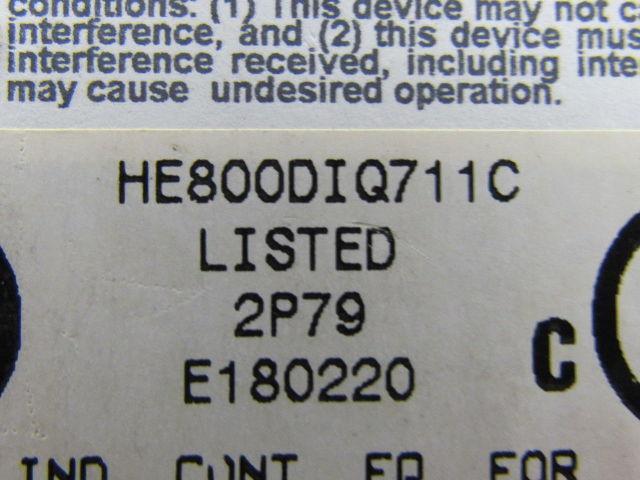 Horner HE800DIQ711C 16/12 Point Digital I/O Module 12-24VDC In 5-35VDC Out