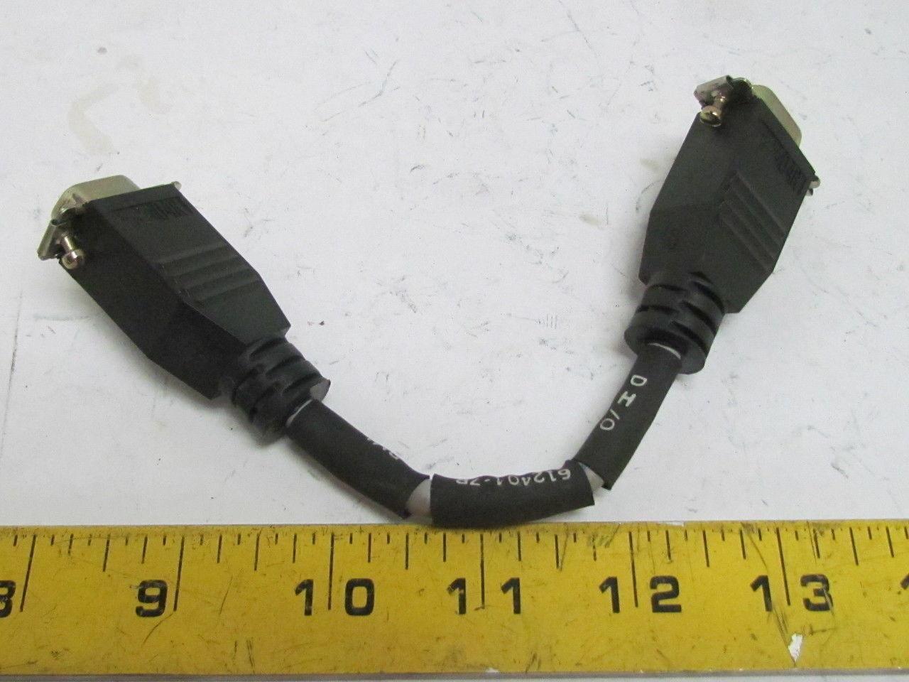 Reliance Electric 612404-7R 31929 Cable Assembly Male Connectors CFR-125 3/8