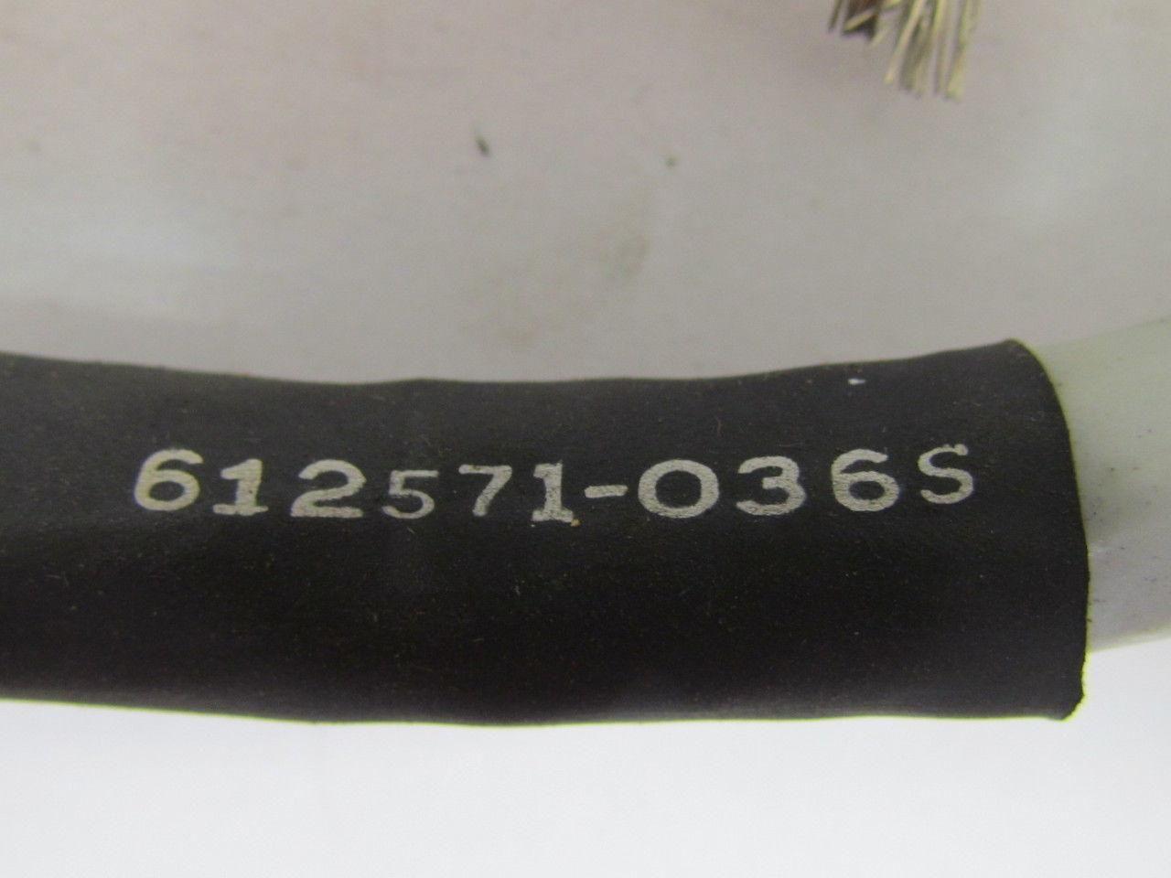 Reliance Electric 612571-036S Cable Assembly 17-Pin Male Connector 18 AWG 3' L