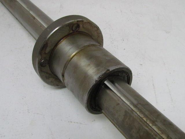 THK Medium Load Ballspline Flange Bearing Solid Shaft 609mm Travel 940mm OAL