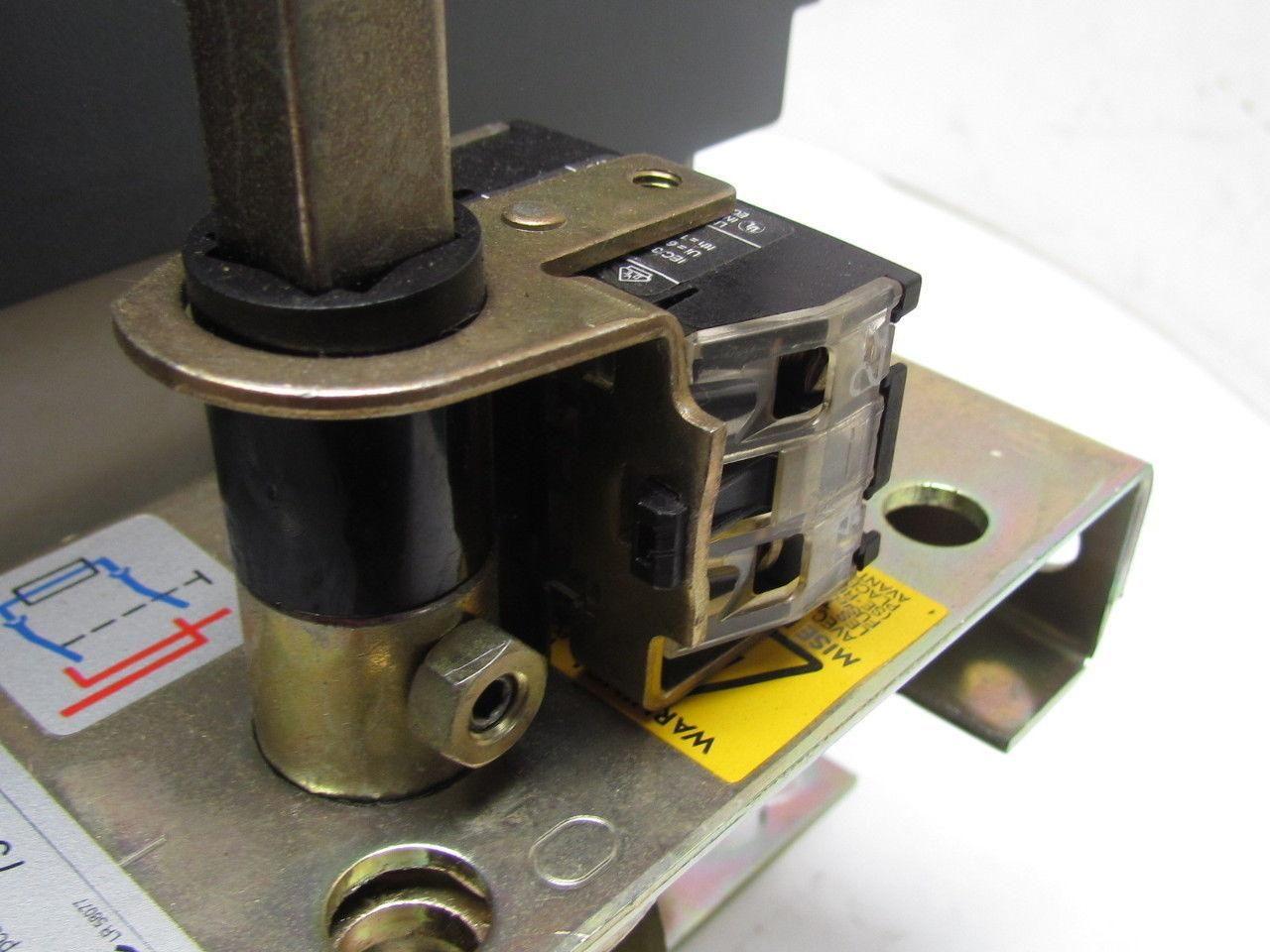 ABB 4-Pole Fusible Disconnect Switch Interrupter Rotary Handle 600a 3Ph 600V