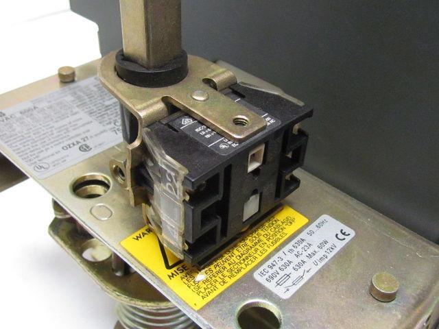 ABB 4-Pole Fusible Disconnect Switch Interrupter Rotary Handle 600a 3Ph 600V