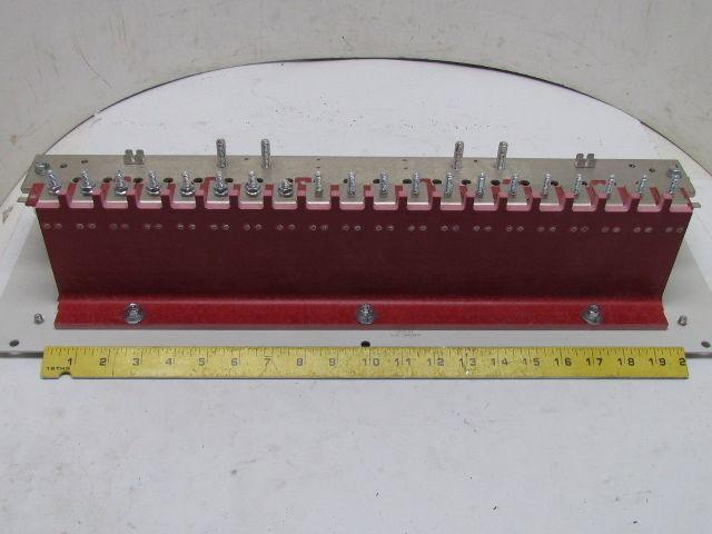 Tyco ED83127-30 G8 CC#601944499 Fuse Holder Panel 20-Load Fuse Panel 20-Space