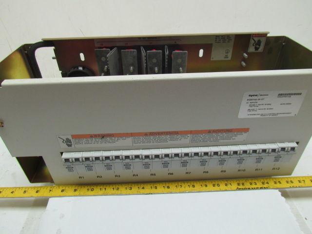 12-Position 30 Amp G 300 Circuit Breaker AC Panel Neutral Input Galaxy Power Sys