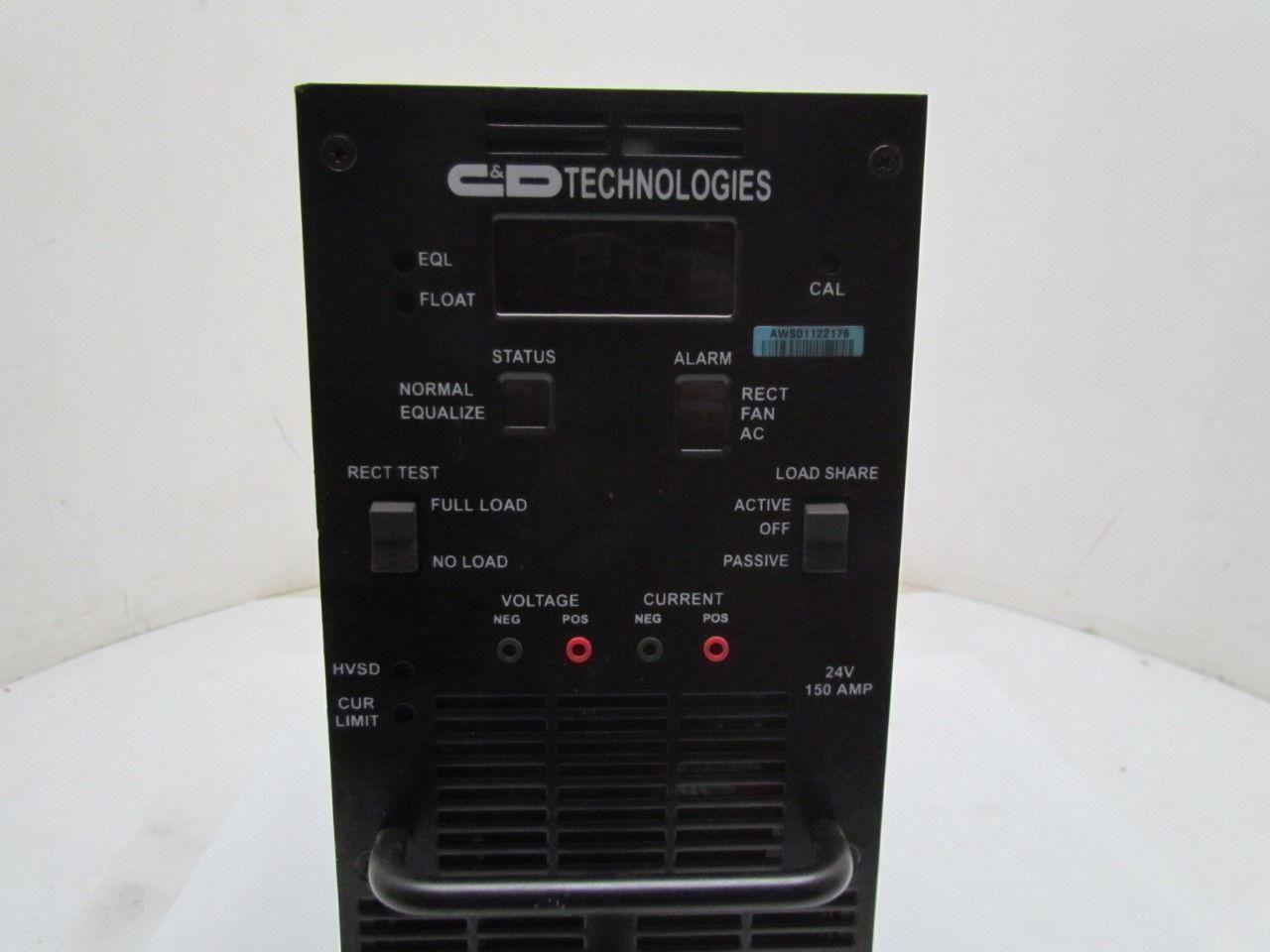 C & D HFM24BC150 100.7520.24A Modular Power Rectifier 24V 150 Amp 183-264VAC