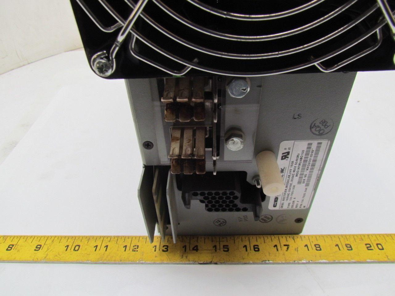 C & D HFM24BC150 100.7520.24A Modular Power Rectifier 24V 150 Amp 183-264VAC