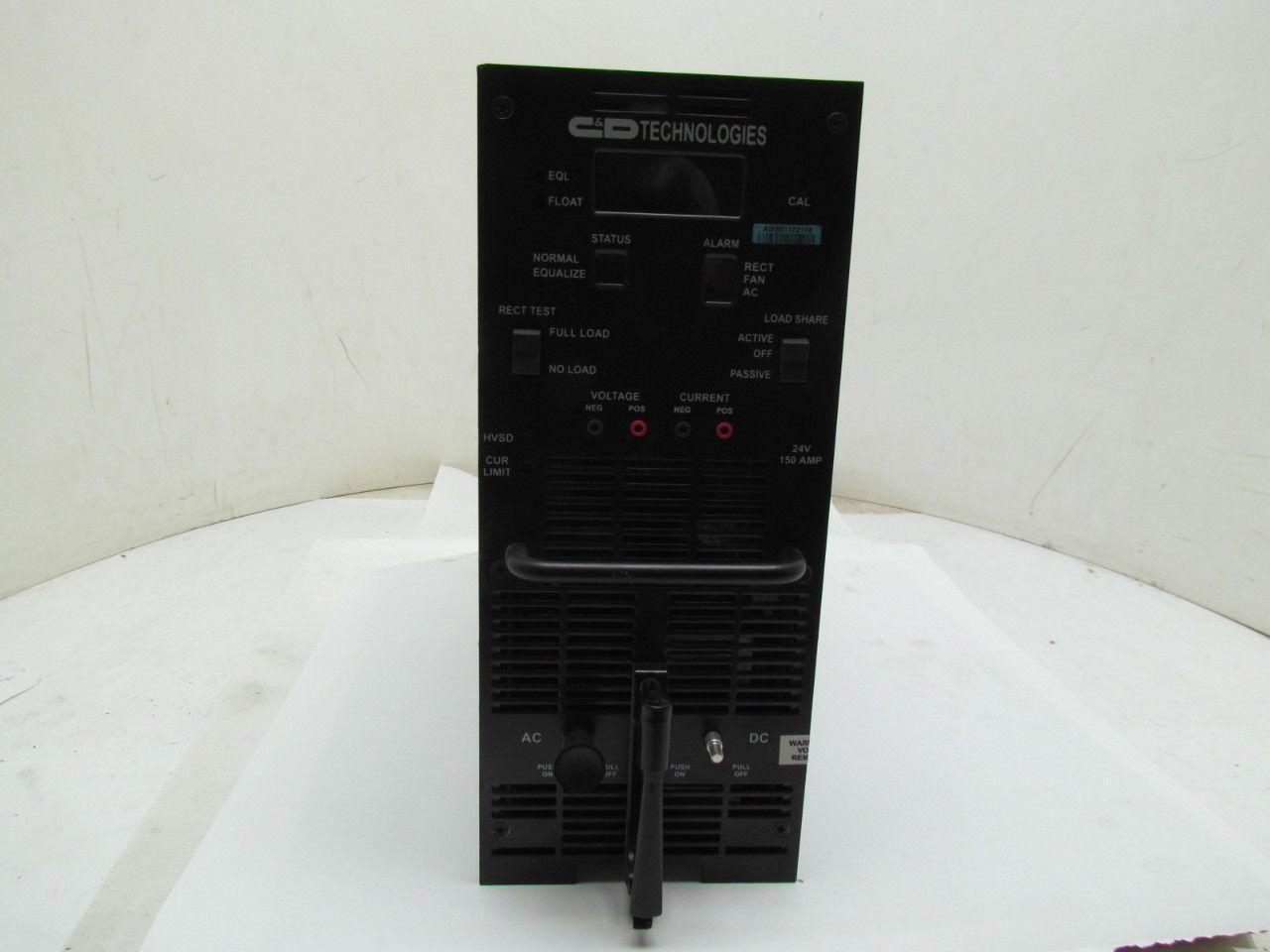 C & D HFM24BC150 100.7520.24A Modular Power Rectifier 24V 150 Amp 183-264VAC