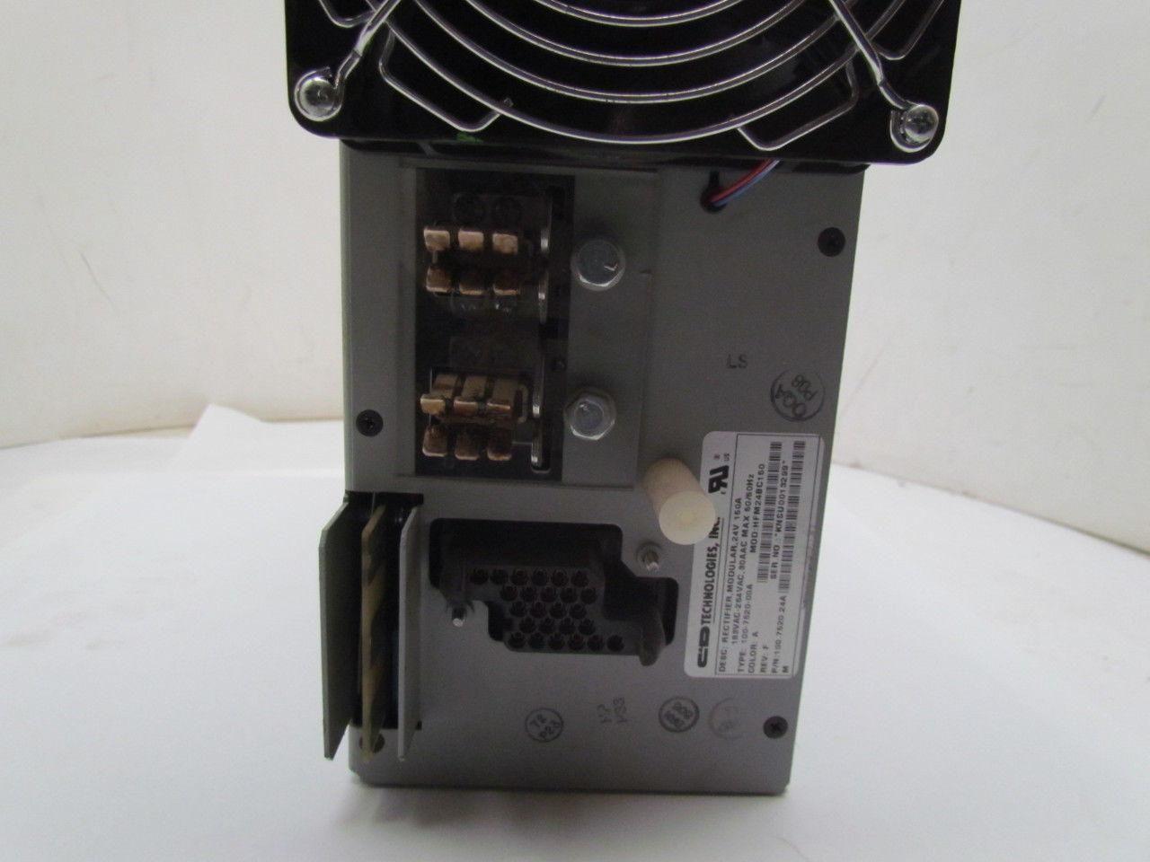 C & D HFM24BC150 100.7520.24A Modular Power Rectifier 24V 150 Amp 183-264VAC