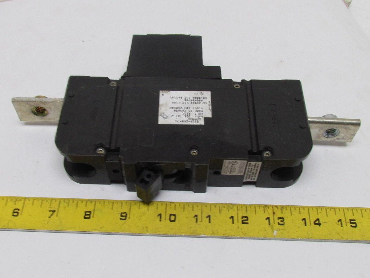 Heinemann GJ1P-Z95-7W Special Purpose Circuit Breaker 225Amp 65VDC 25 KAIC 1Pole