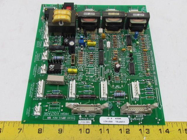 Topaz 1454-0405 27260-01020003 High Voltage Circuit Board 14548-0100 Rev D