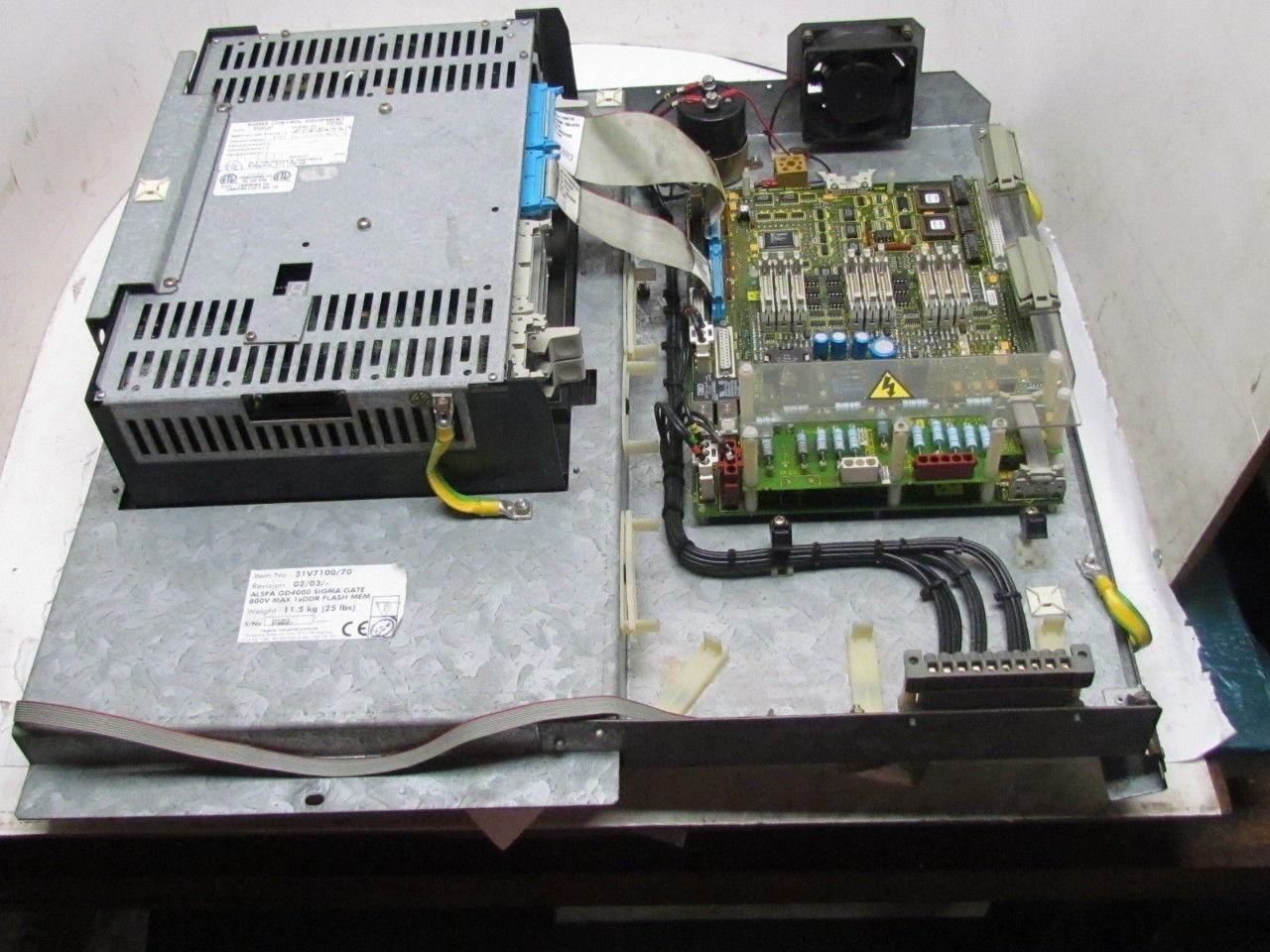 ALSPA GD4000 SIGMA Gate Variable Speed & Torque Drive 800V Max 1xDDR Flash Mem