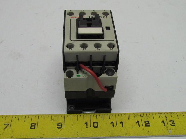 Schiele HLg4K/31 Art No 136641115 600 Volt AC 15 Amp Contactor / Control Relay