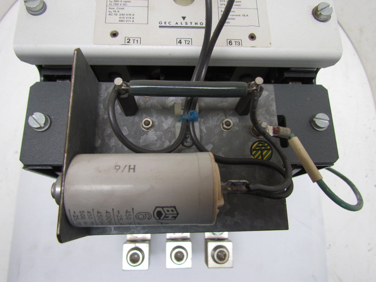 GEC ALSTHOM DL 165 N-22 3 Pole Contactor 110 Volt Coil 240 V 125 HP 480 V 225 HP