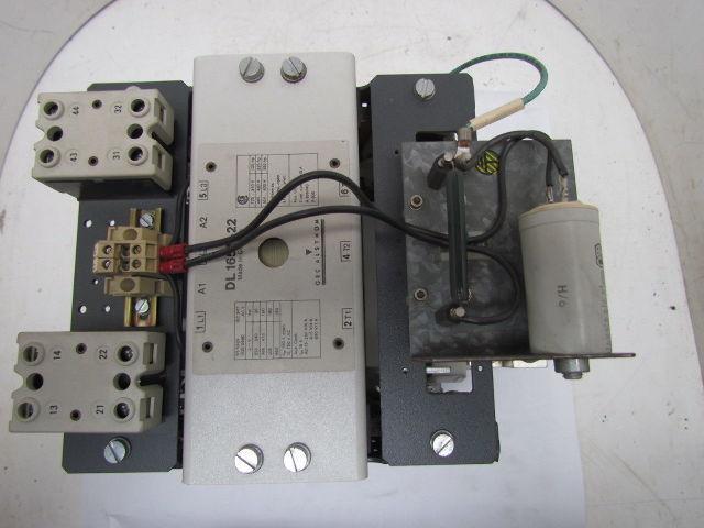 GEC ALSTHOM DL 165 N-22 3 Pole Contactor 110 Volt Coil 240 V 125 HP 480 V 225 HP