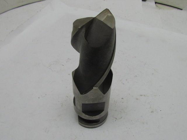8-E 2" Right Hand 2 Flute HSS 3" Cut End mill 2" combination shank