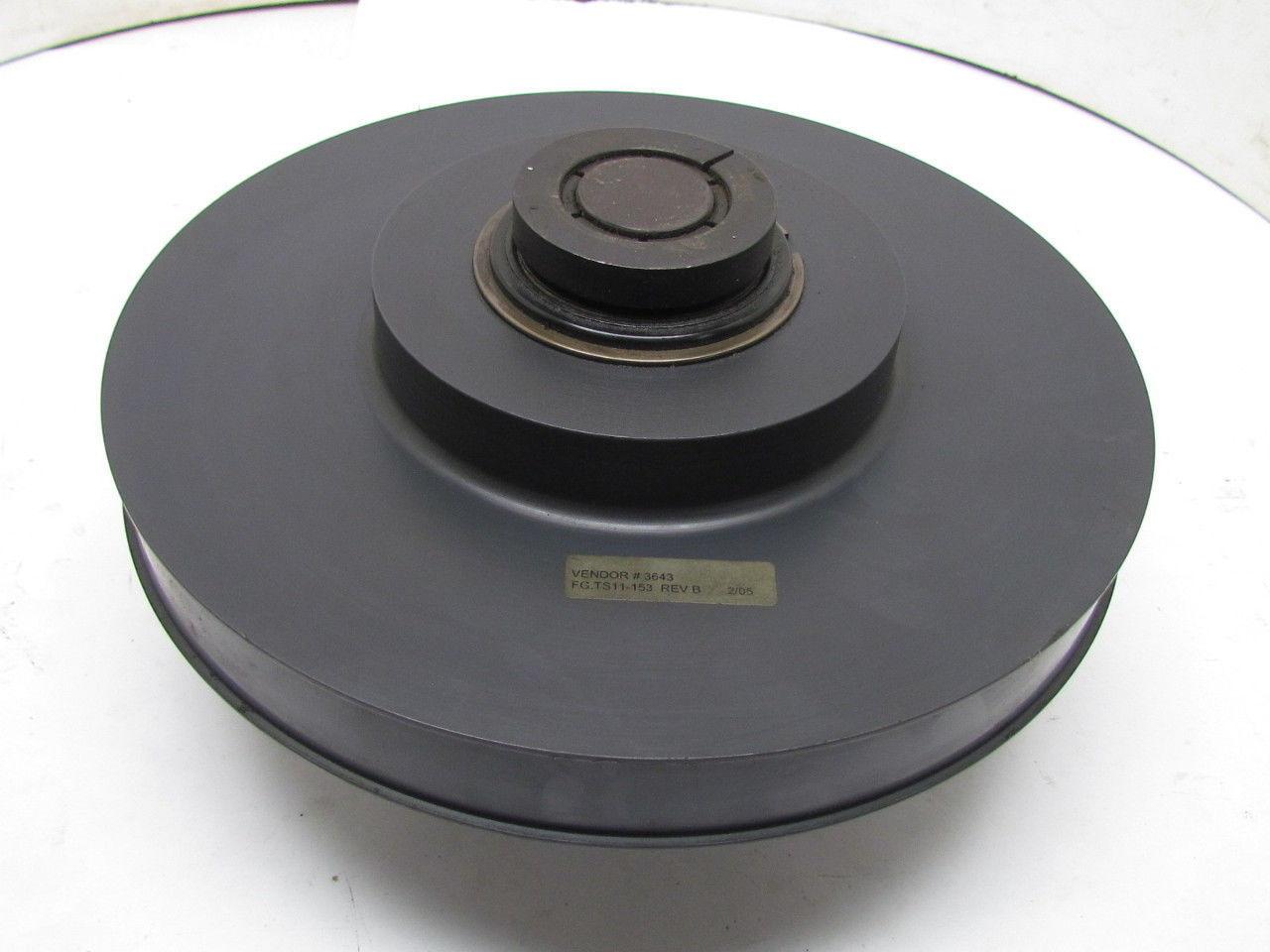 FG.TS11-153 Idler Pulley w/Two Seal Master Schwezloc Bearings 1-1/4" Shaft