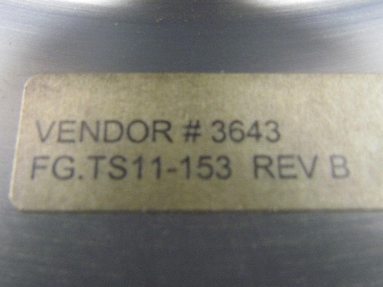 FG.TS11-153 Idler Pulley w/Two Seal Master Schwezloc Bearings 1-1/4" Shaft